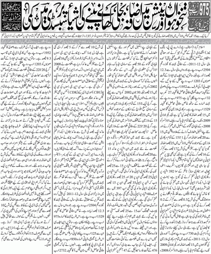 Pakistan Budget 2011 2012