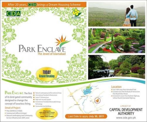 CDA Park Enclave Islamabad CDA Park Enclave Islamabad