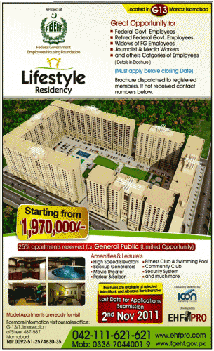 Life Style Residency Islamabad G 13 Markaz