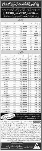 LDA Lahore Plots Auction LDA Lahore Plots Auction