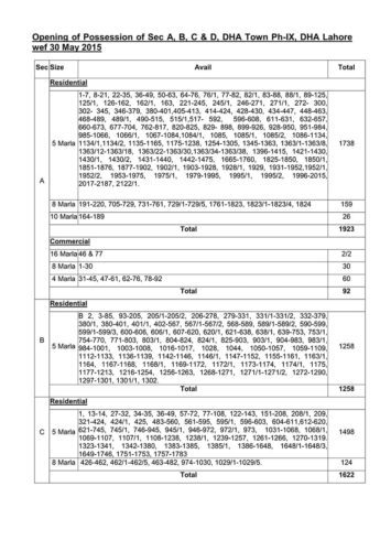 DHA 9 Town (Shuhada Town) Possession Open