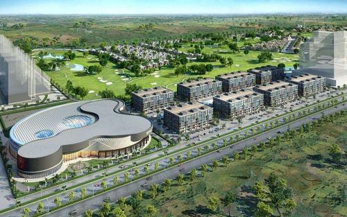 Defence Raya Golf Resort Phase III Commercial Plaza Aerial View