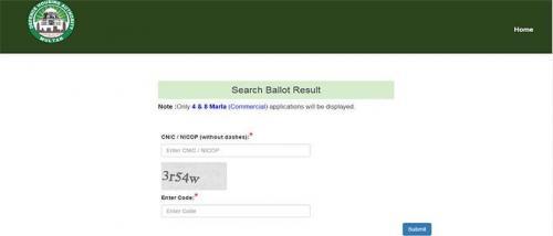 DHA Multan Ballot Results are online now