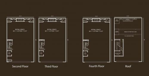 Defence Raya Fairways Commercial Center 10 Marla Commercial Floor Plan 1