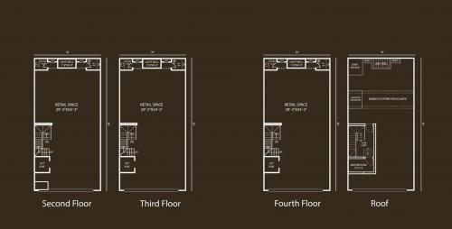 Defence Raya Fairways Commercial Center 8 Marla Commercial Floor Plan 1
