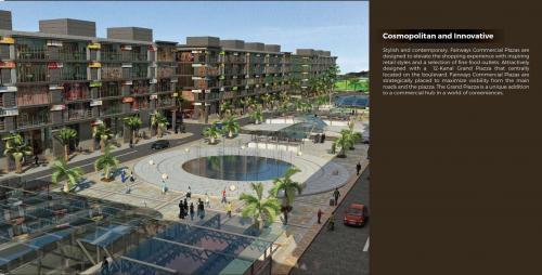 Defence Raya Fairways Commercial Center Render from Inside