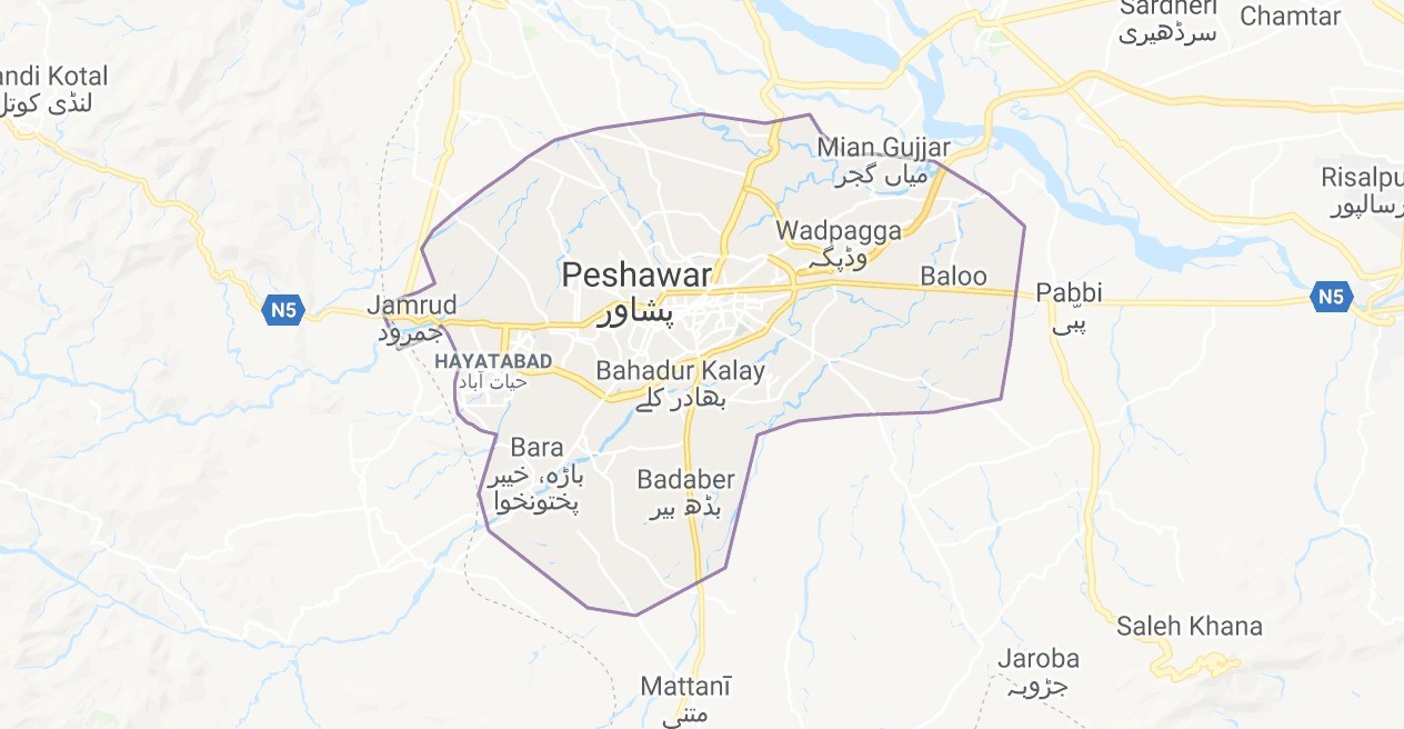 Peshawar Maps