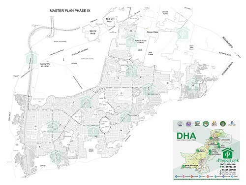 DHA Phase 9 Prism Map Update 20 Feb, 2020 | eProperty®