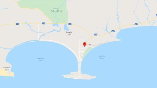 FTBA Airport Road Gwadar Location