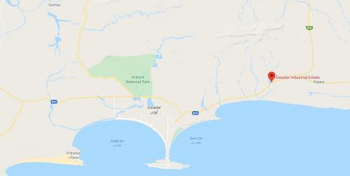 GIEDA Gwadar Location