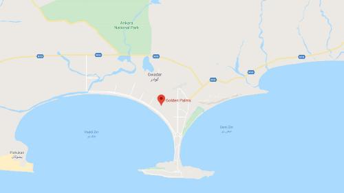 Golden Plams Gwadar Location