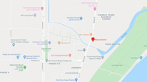 Muscat Center Gwadar Commercial Plots