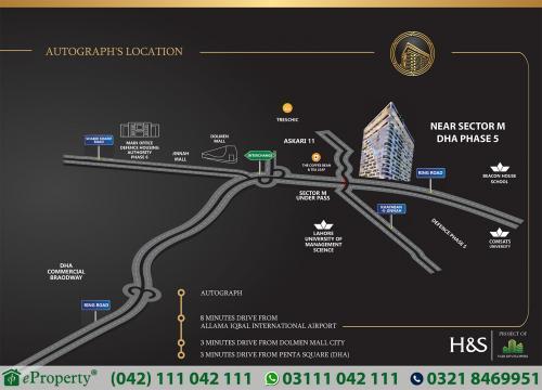 Autograph Location in Lahore