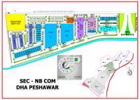 DHA Peshawar Sector B Commercial Map 200x142 