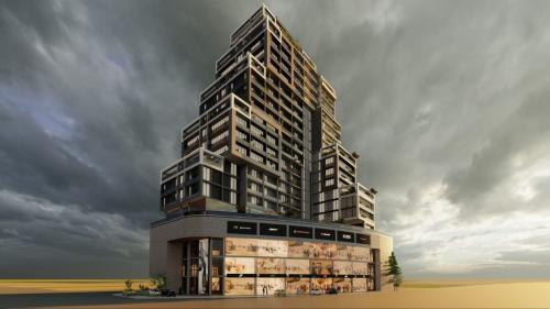 One Boulevard DHA Multan front Elevation