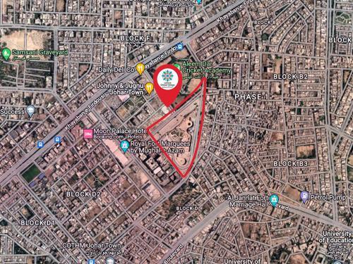 Lahore Global Village Location Map