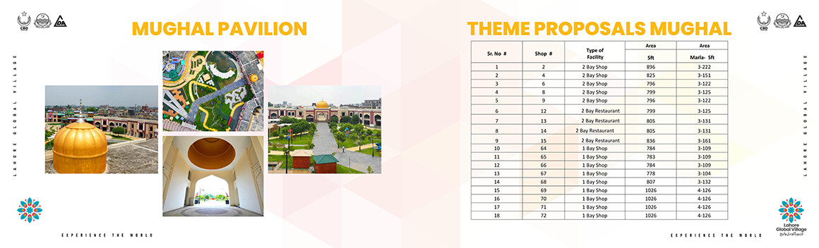 Lahore Global Village Mughal Pavilion