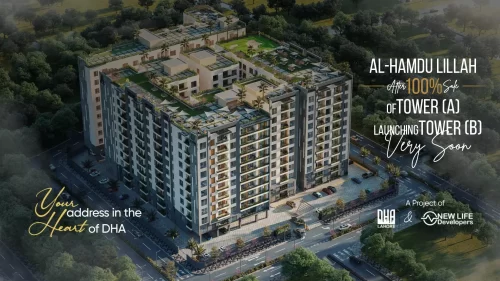 New Life Residencia Apartments for Sale in DHA Lahore