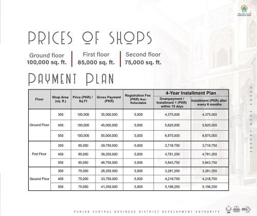 Grand Souq Lahore booking prices