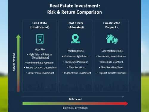 File Estate vs. Plot Estate vs. Real Estate Understanding the Difference Before You Invest