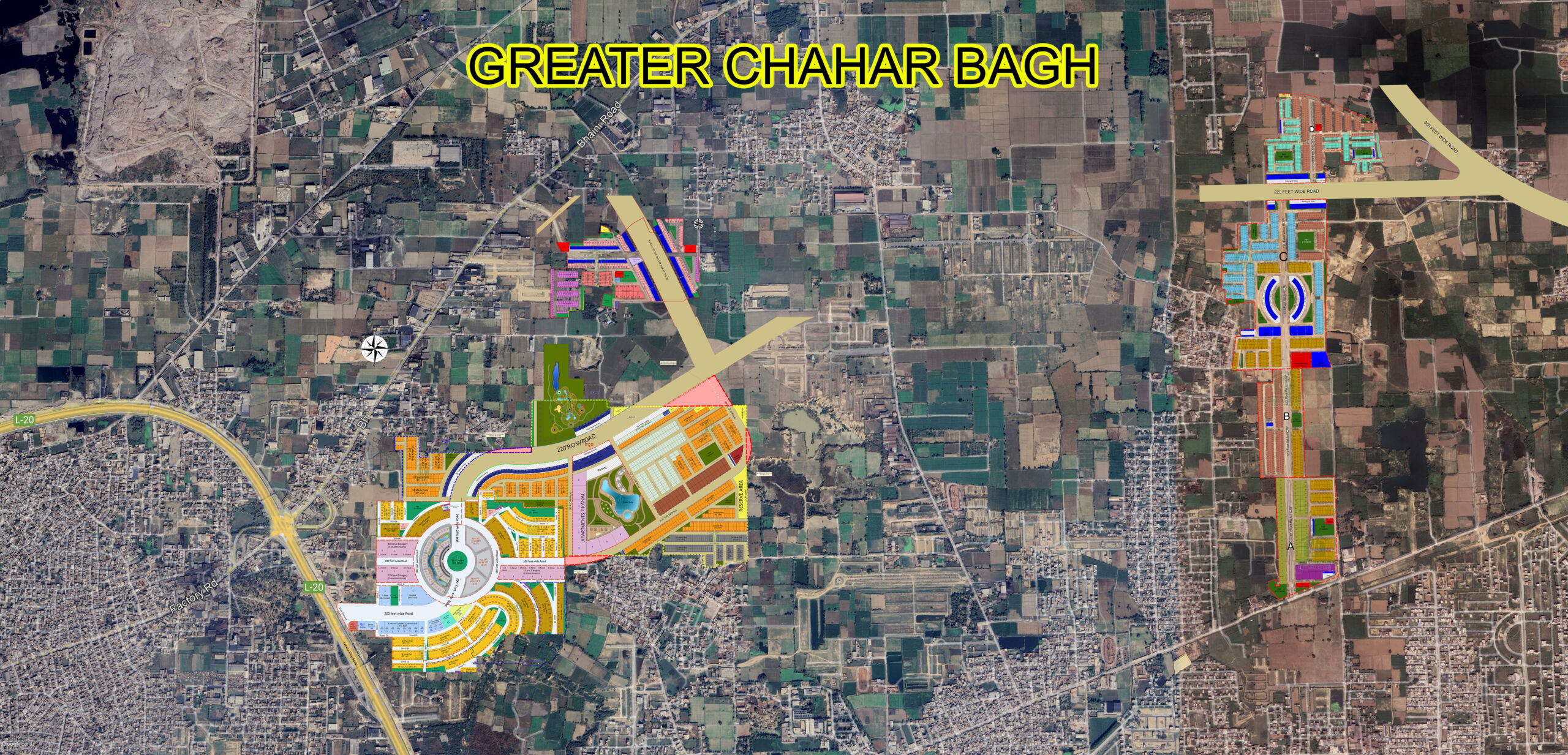 Greater Chahar Bagh Lahore